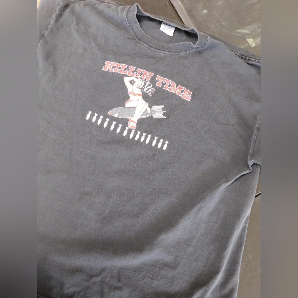 Graphic Tee with Killin Time Design